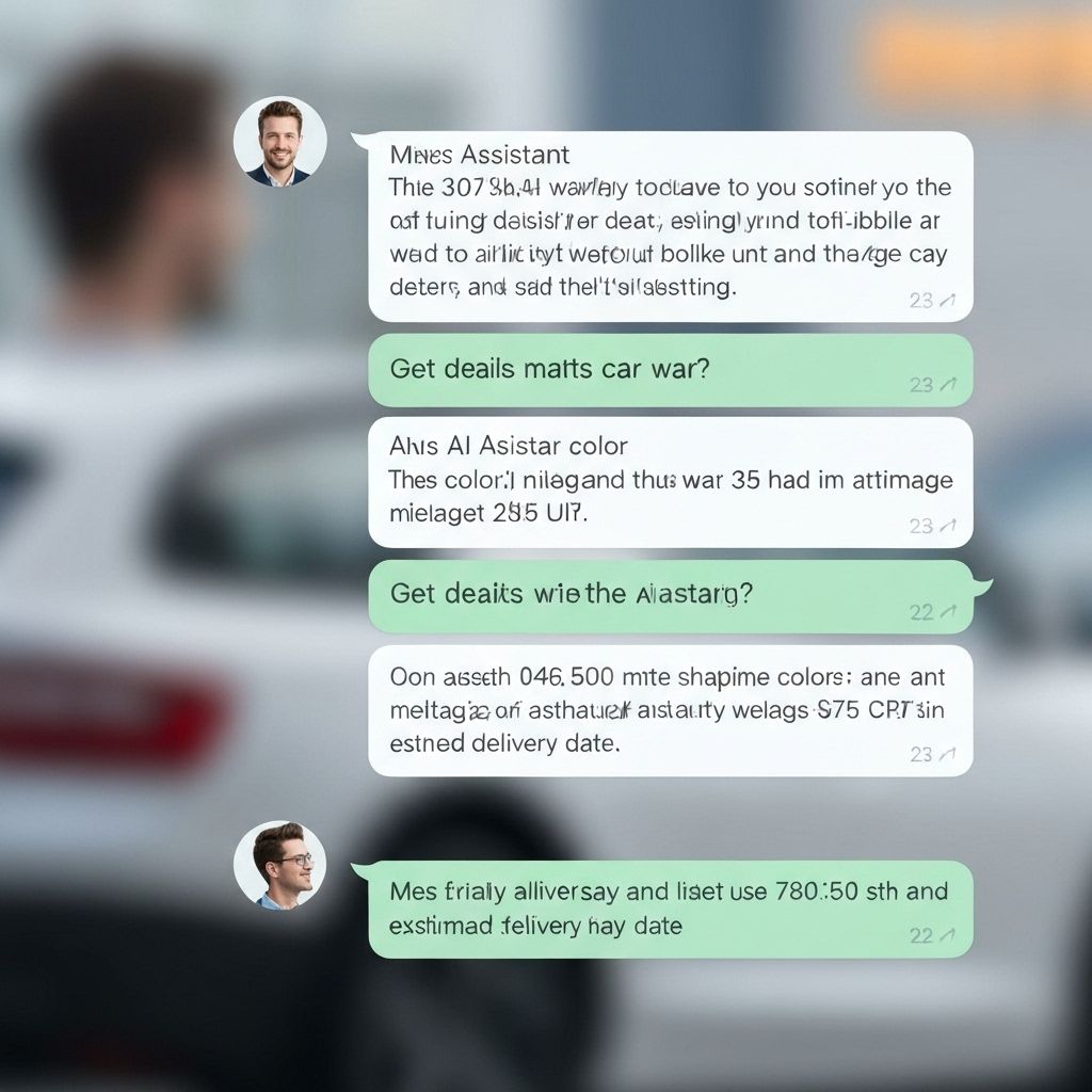 Chat do WhatsApp com cliente
